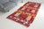 Red Mid 20th Century Handwoven Multi-Panel Tribal Area Kilim For Sale - Image 8 of 10