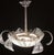 Charming Art Deco chandelier made by the glassworks Barovier & Toso in the 1940s-1950s. The chandelier is 65 centimetres...