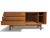 Scandinavian Modern teak credenza or sideboard designed by Nils Jonsson for Hugo Troeds, Sweden, circa 1960. This finely...