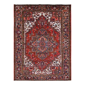 1960 Red Vintage Persian Rug