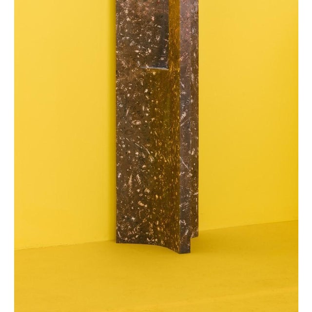 Not Yet Made - Made To Order Eólica Large Sculpture in Jurassic Fossil Stone by Nerinea For Sale - Image 5 of 6