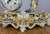 Paint Lancini Imperial Ormolu Gilt Brass Mantle Clock with Candelabras, Set of 3 For Sale - Image 7 of 18