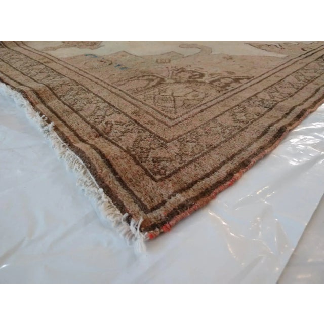 1900 - 1909 1900's Antique Persian Mishan Malayer , 4'1" X 6' For Sale - Image 5 of 6