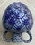 Ceramic Late 20th-Century Safi-Style Earthenware Dual-Handled Pottery Vessel Drenched in Deep Cobalt Blue & Byzantium Purple, Mexico For Sale - Image 7 of 18