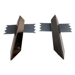 Vintage Space Age Chrome Wall Lamps by J.T. Kalmar, 1970s, Set of 2 For Sale
