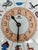 White KB Electric Wall Clock with Reuge Swiss Music Box, 1960s For Sale - Image 8 of 9