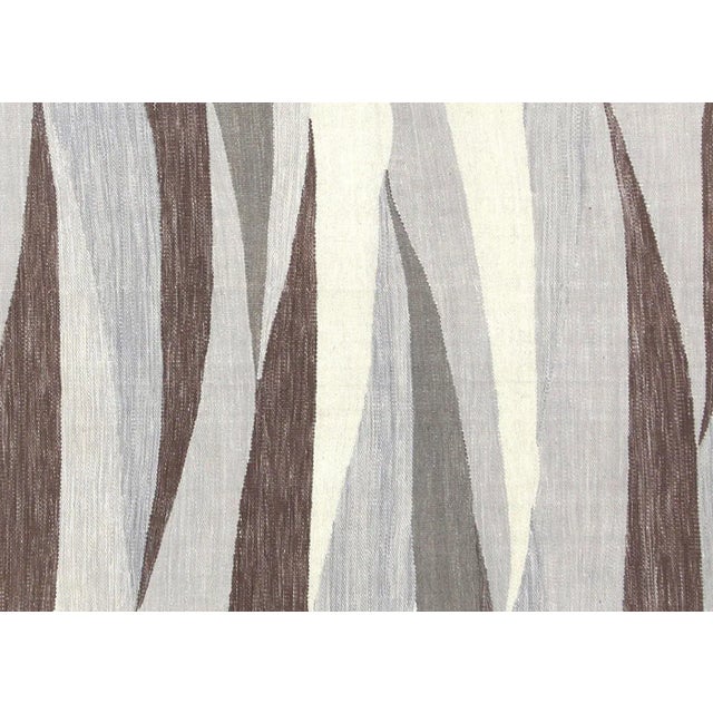 Contemporary Egyptian Kilim in Scandinavian Design. Hand woven in modern designs with wool on cotton foundation in the...