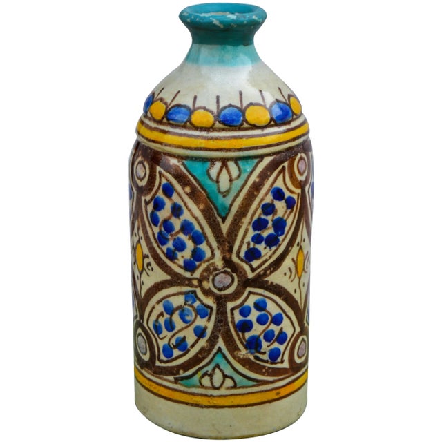 Mid 20th Century Moorish Ceramic Vase For Sale - Image 10 of 10