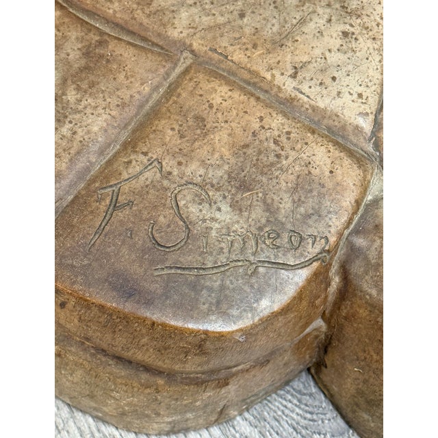 Arts & Crafts Life-Size Haitian Solid Wood Statue For Sale - Image 3 of 9