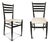 Set of Twelve (12) Mid-Century Italian Modern Bespoke Ebonized High-Back Dining Chairs in White Bouclé After Gio Ponti, Italy, C. 1960's For Sale
