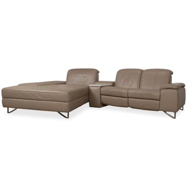 1401 Leather Corner Sofa from Himolla For Sale - Image 5 of 18