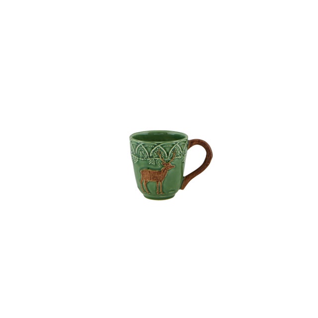 Traditional Bordallo Pinheiro Woods Assorted Mugs, 15.5 oz, Set of 4 For Sale - Image 3 of 6