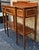 Wood George III Style Satinwood Inlaid Mahogany Serving Table For Sale - Image 7 of 11