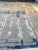 Abstract Diamond Rug, Gray 5x8 For Sale - Image 3 of 3