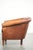 2000 - 2009 Vintage Sheepskin Club Armchair with Black Piping For Sale - Image 5 of 16