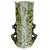 Forest Green Antique 19th C. Austrian Bohemian Majolica Pear Tree Trunk Vase by Josef Strnact For Sale - Image 8 of 14