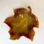 American Vintage Majolica Arts & Crafts Americana Fall Leaf Serving Bowl, Halloween & Thanksgiving. For Sale - Image 3 of 11