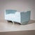 Contemporary Ice-Blue Bowl "Kayho No. 13" (Jap. 華俑 Luxuriant Pottery Palace) by Ceramic Artist Masamichi Yoshikawa, 21st Century For Sale - Image 3 of 12