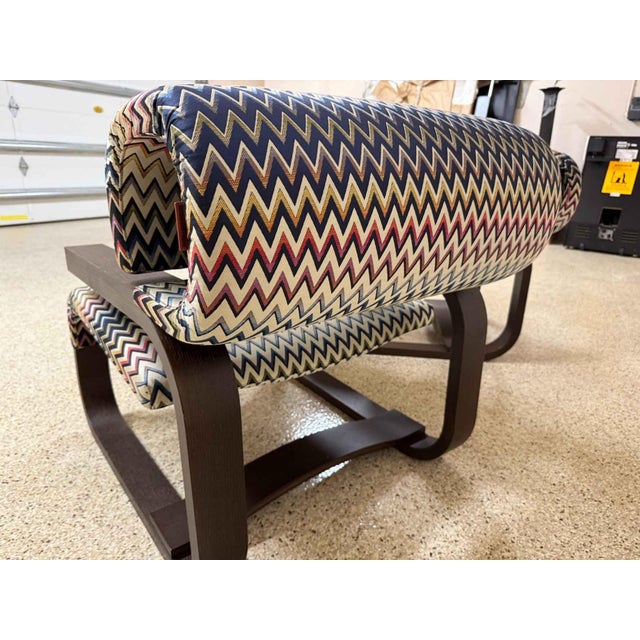 Missoni Missoni-Style Home Zigzag Lounge Chairs (Pair) -- Mint Condition For Sale - Image 4 of 13