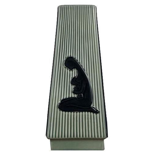 Mid-Century Danish You and I Series Studio Pottery Vase by Svend Aage Holm Sørensen for Søholm, 1950s For Sale