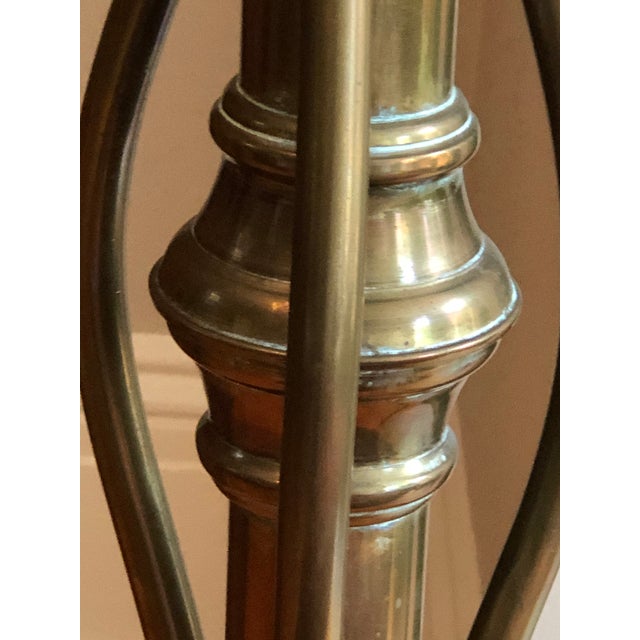 Mid-Century Brass Jardinière Plant Stand For Sale - Image 9 of 13