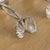 1930s French Silver Clover Knife Rests, Set of 6 For Sale - Image 4 of 12