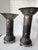 Mediterranean Pair of Bronze Gu Beaker Vases For Sale - Image 3 of 11