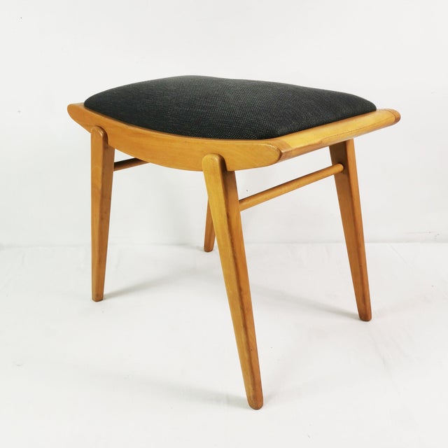 Mid-Century Modern Vintage German Stool from Casal, 1960s For Sale - Image 3 of 13