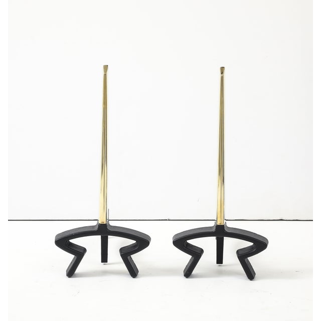 Donald Deskey for Bennett Modernist Complete Fireplace Set For Sale - Image 14 of 17