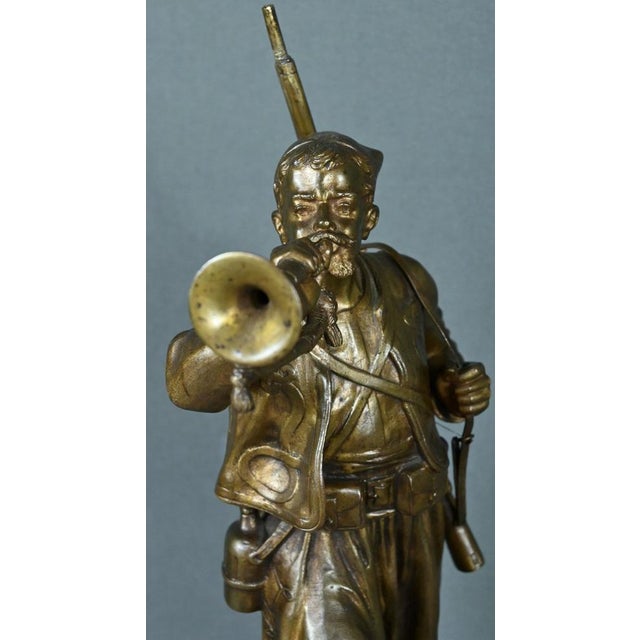 Figurine in Bronze by E. Carlier, 1890s For Sale - Image 16 of 18
