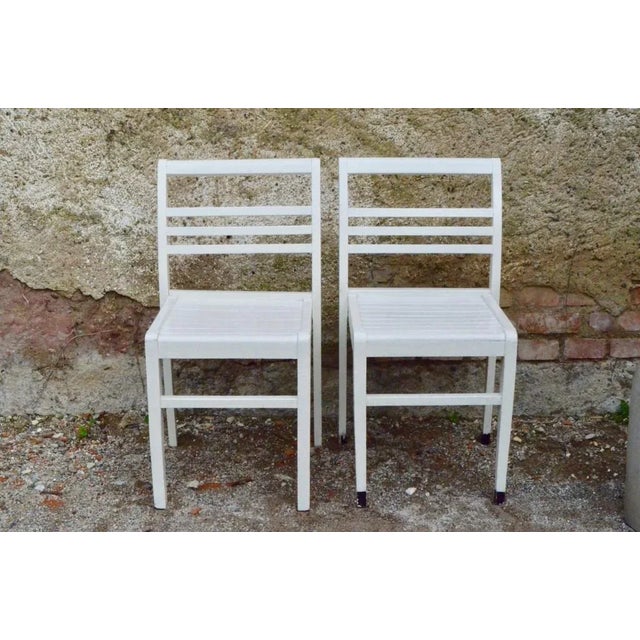 Set of Reconstruction Chairs by René Gabriel, 1950s For Sale - Image 6 of 15