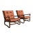 Vintage Bamboo and Leather Chairs, 1970s, Set of 2 For Sale - Image 15 of 15