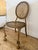 Niccolini 1950s Hollywood Regency Gilt Iron Side Chair With Rope & Tassel Design For Sale - Image 4 of 6