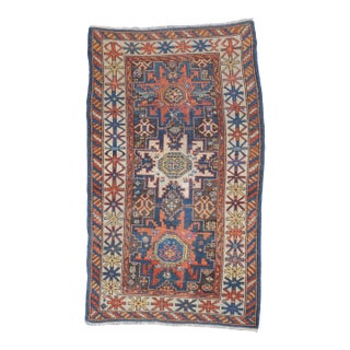 Antique Caucasian Shirvan Lezgi Design Rug 2'10'' X 4'10'' For Sale