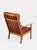 Very comfortable GE 265A chair designed in the 1970s by Hans J.Wegner for Getama in Denmark. It features a solid oak frame...