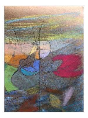 Abstraction No. 109 by Erik Sulander 12x11 Paper