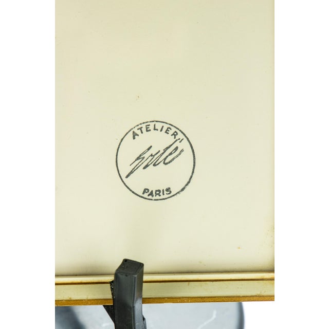 Early 20th Century Erté Fashion Gouache Illustration For Sale - Image 9 of 13