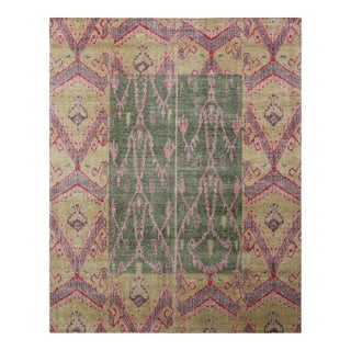 Rug & Kilim’s Oversized Mira Rug in Green, 14x20 For Sale