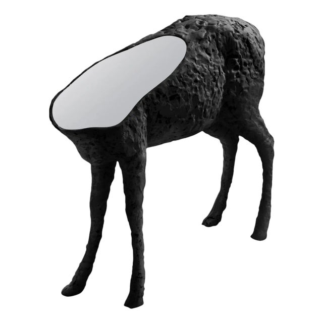 Mirroe Sculptured Mirror by Imperfettolab For Sale