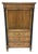 1970s Drexel Flip Down Walnut Secretary Desk For Sale