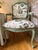 Pair of Custom Botanical Crewelwork Chairs in Green For Sale - Image 11 of 18