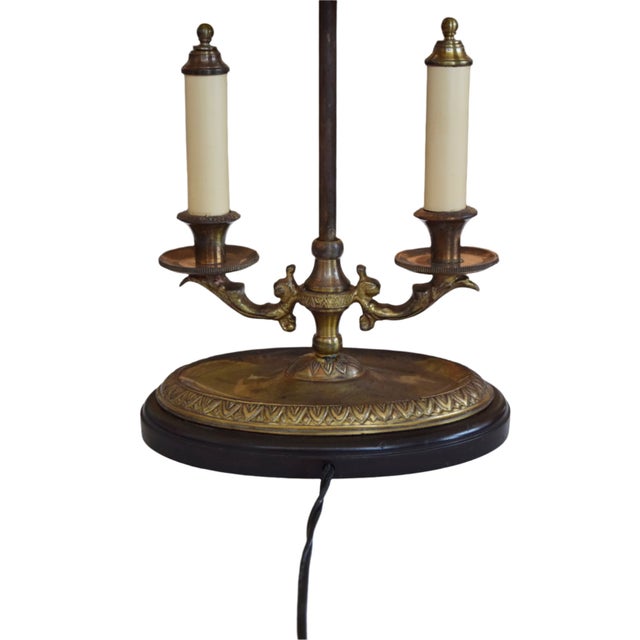 Mid 20th Century Wildwood Bouillotte-Style Lamp For Sale - Image 5 of 8