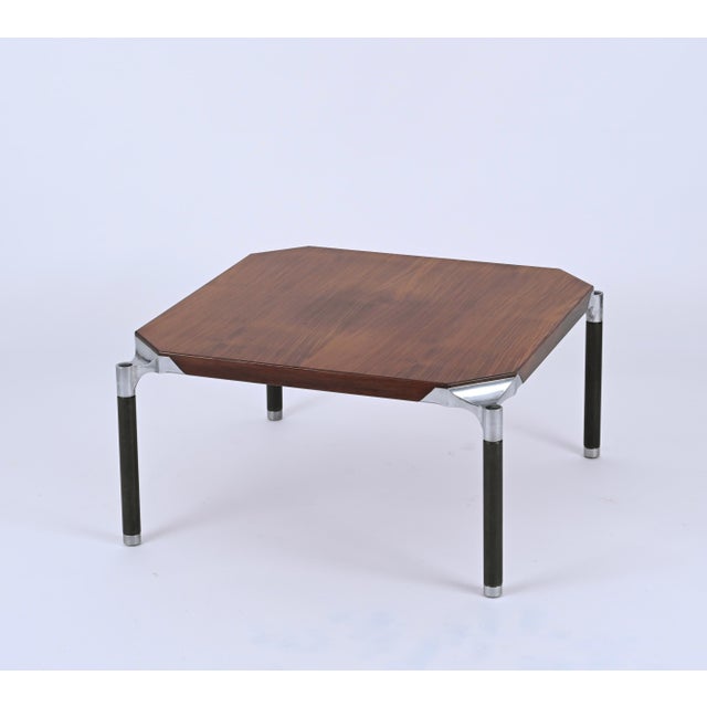 Square Urio Coffee Table attributed to Ico Parisi for Mim Roma, Italy, 1960s For Sale - Image 16 of 16