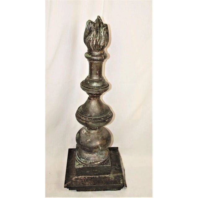 Large Antique 19th Century Architectural Finial From a Building For Sale In San Francisco - Image 6 of 7