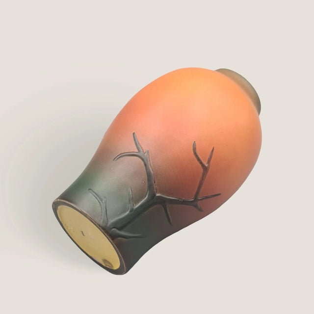 Black Art Nouveau Ceramic Vase by Ipsens Enke, Denmark, 1920s For Sale - Image 8 of 17