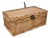Mid Century Asian Bamboo & Rattan Trunk For Sale