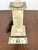 Cream Carved Alabaster Grapes Leaf Motive Urn Shape Square Mable Base Table Lamp MINT! For Sale - Image 8 of 9