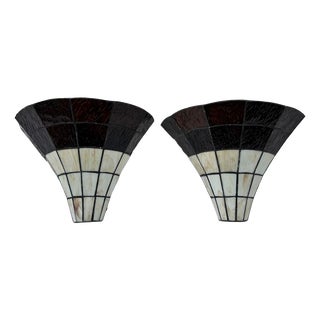Art Deco Hair Sconces by Andy Thornton, 1970s, England, Set of 2 For Sale