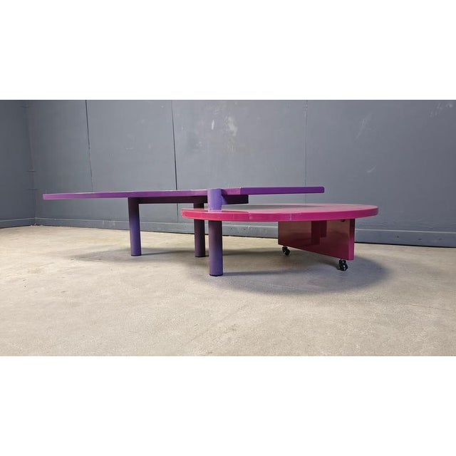 Rotating Burlwood Coffee Table by Maurizio Salvato for Saporiti Italia, 1980s For Sale - Image 9 of 15