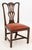 Wood Chippendale Style Mahogany Dining Chair For Sale - Image 7 of 7